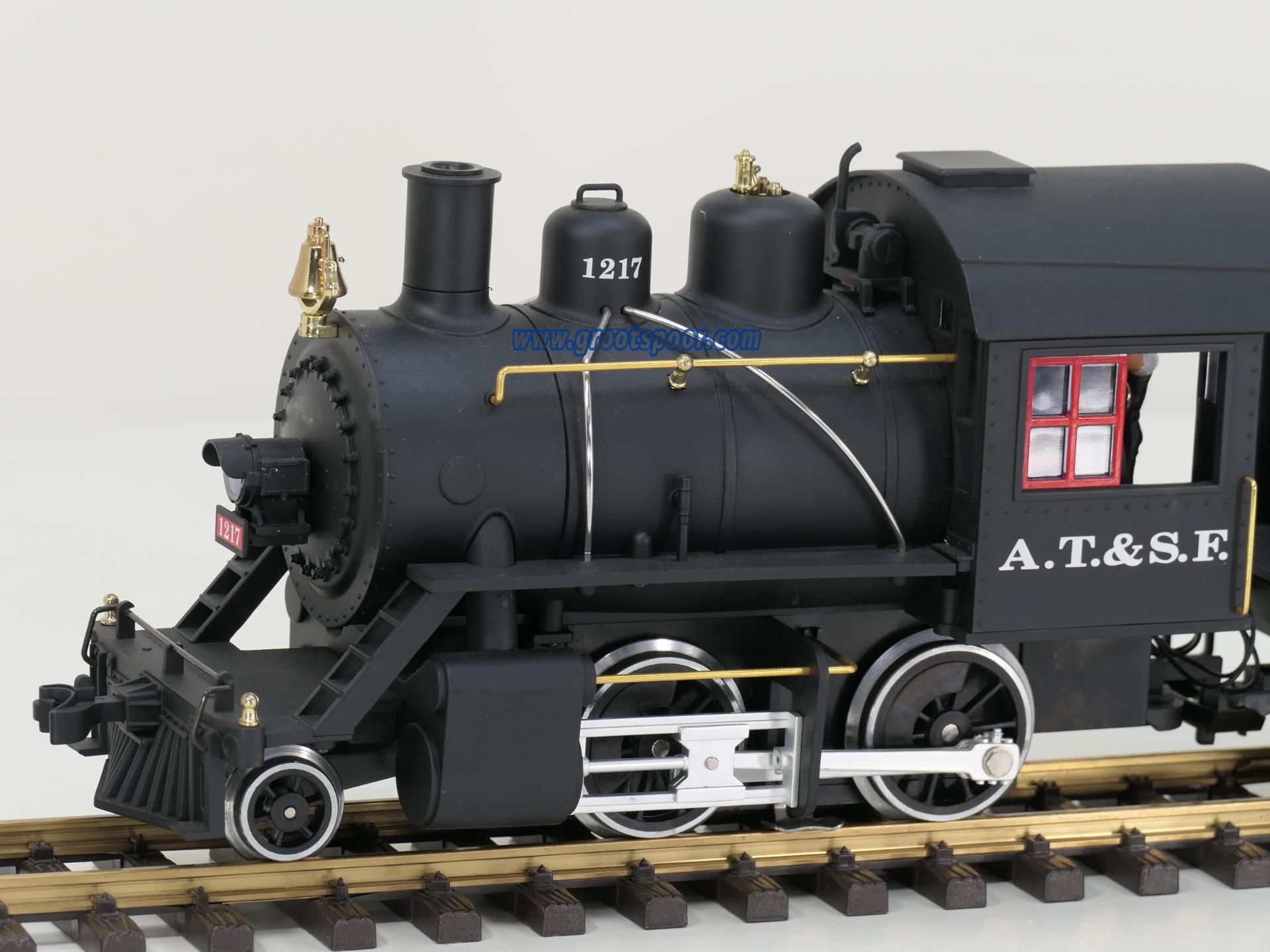 LGB 20231 Santa Fe A.T.&S.F. Dampflok 1217, Sound , Met