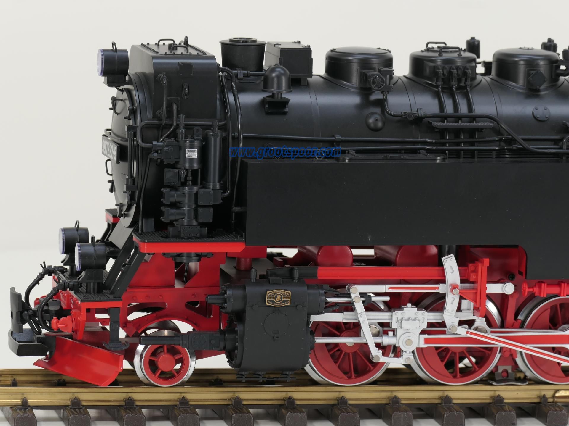 LGB 21812 DR-Dampflok 99 7222-5, ( DR/HSB ) Sound, Digitaal