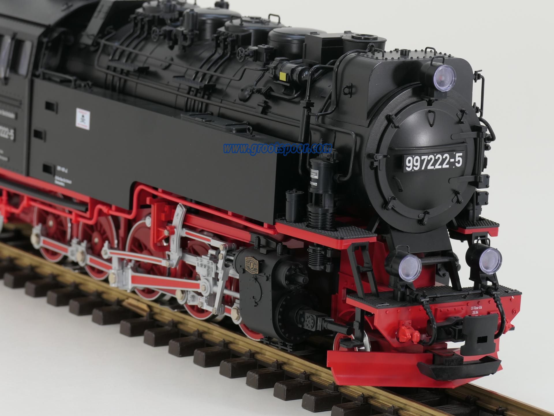LGB 21812 DR-Dampflok 99 7222-5, ( DR/HSB ) Sound, Digitaal