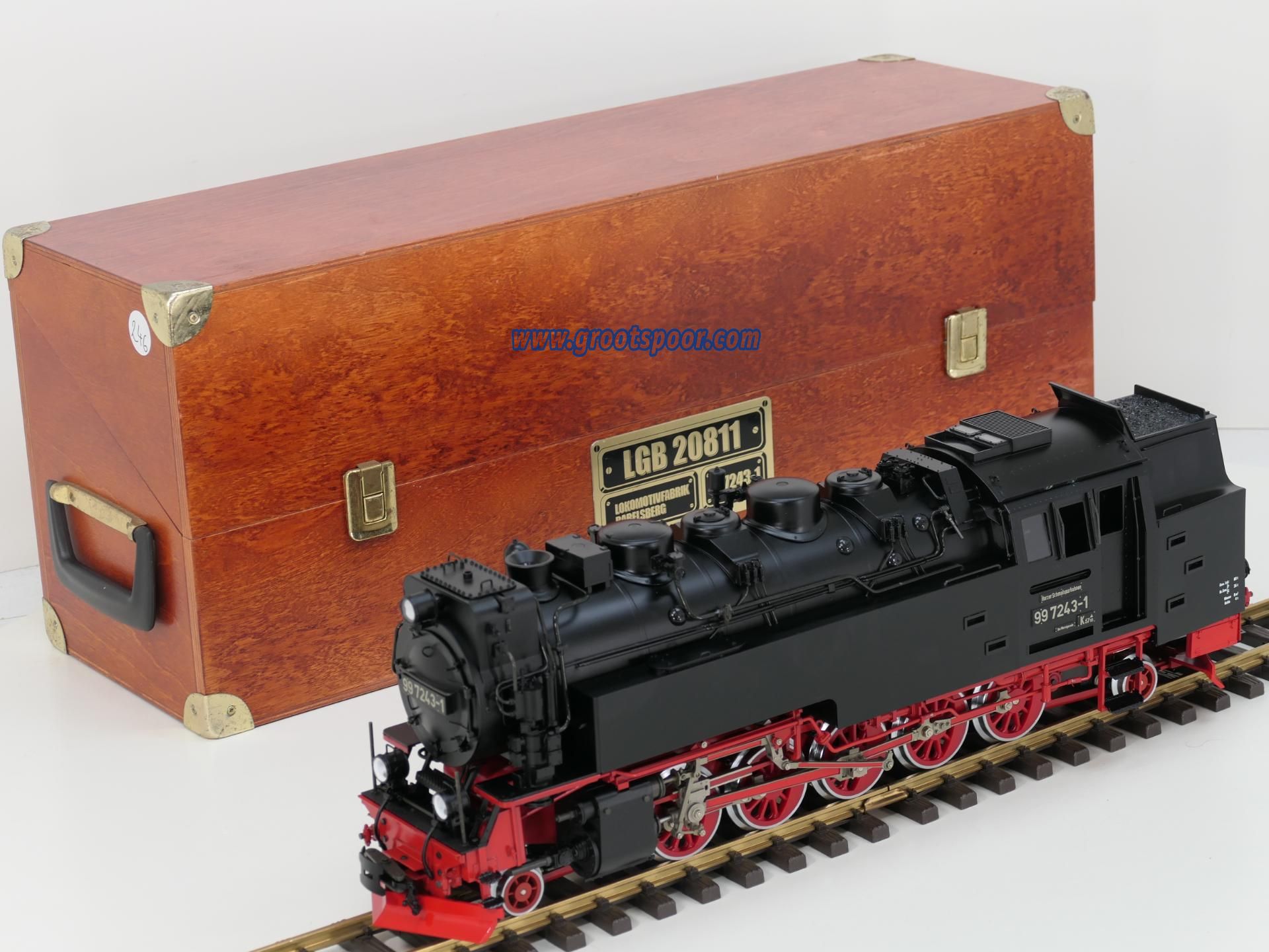 LGB 20811 LGB/Aster HSB-Dampflok 99 7243-1, Limited Edition
