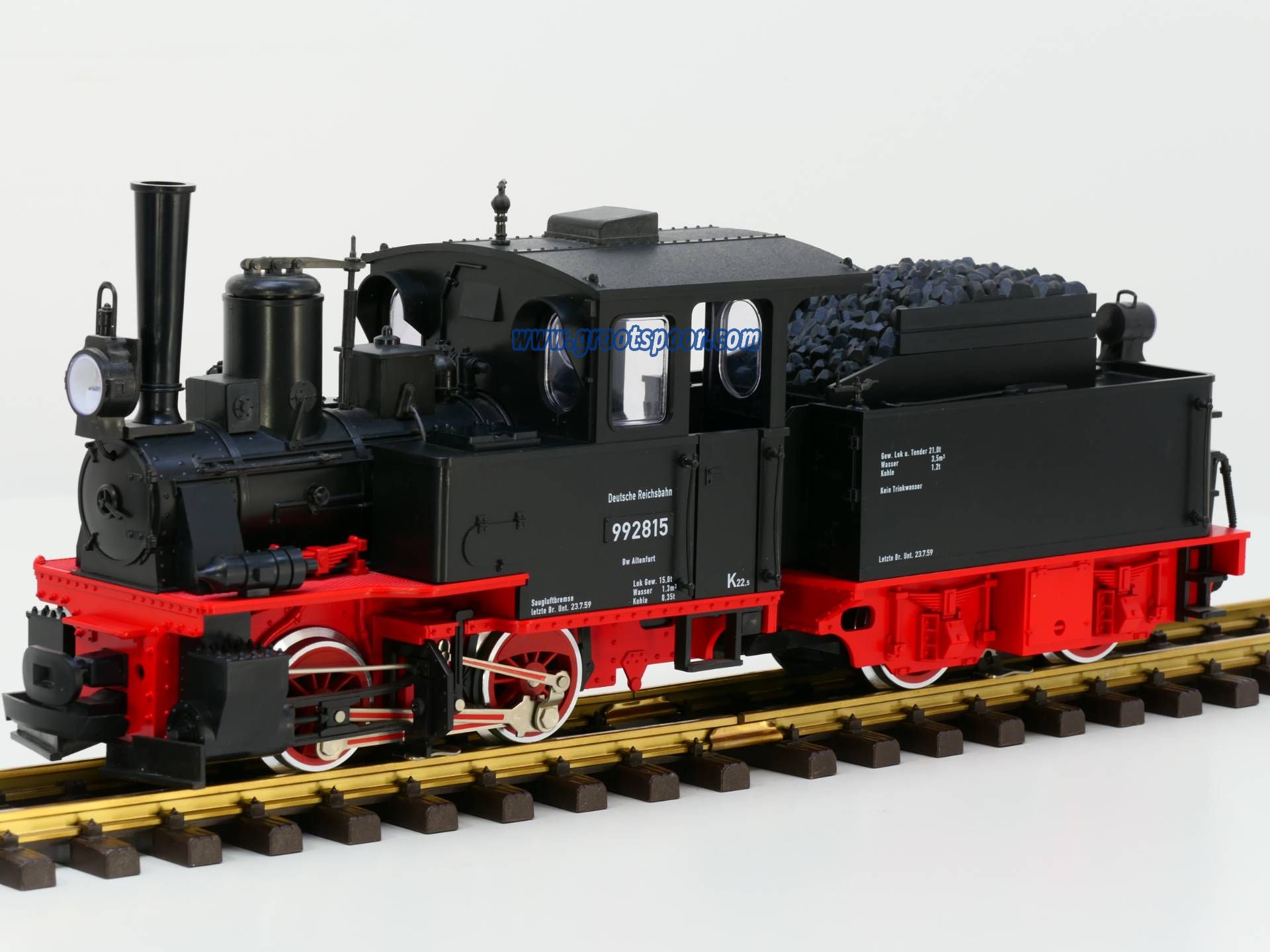 LGB 22150 DR-Schlepptenderlok 99 2815 | grootspoor.com