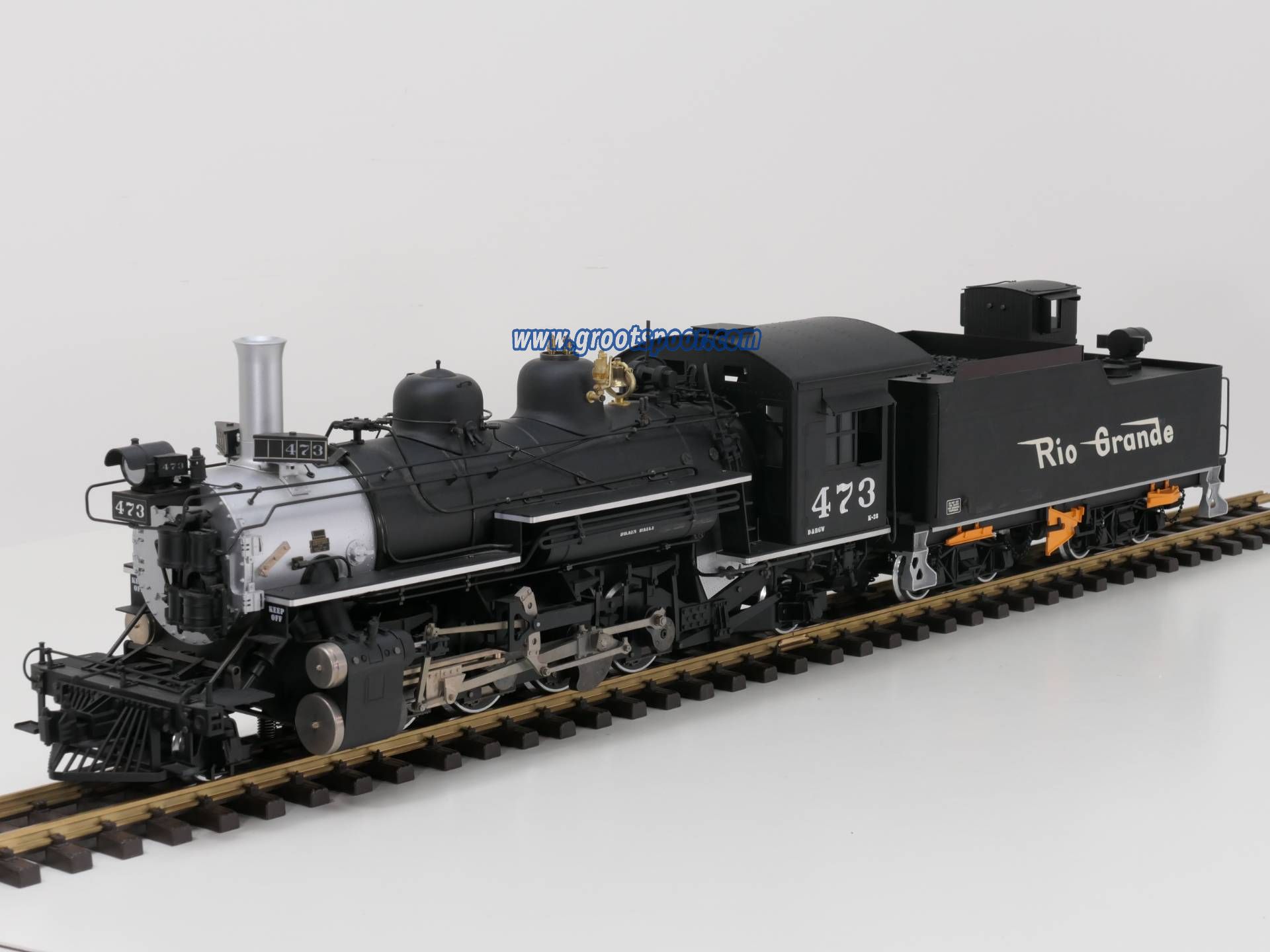 LGB 20831 LGB/Aster Dampflok K28 Denver en Rio Grande Railroad No