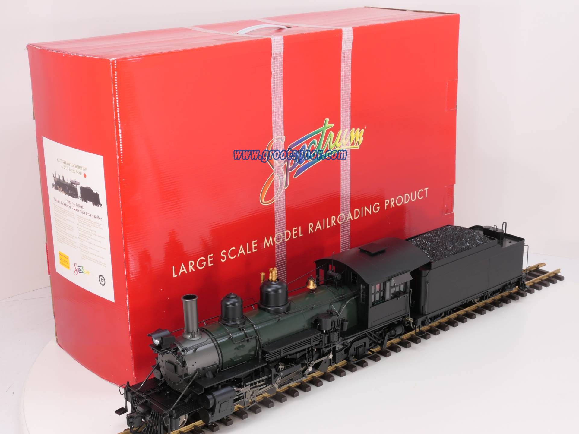 Bachmann 83098 Spectrum 1:20.3 K-27 Steam Locomotive