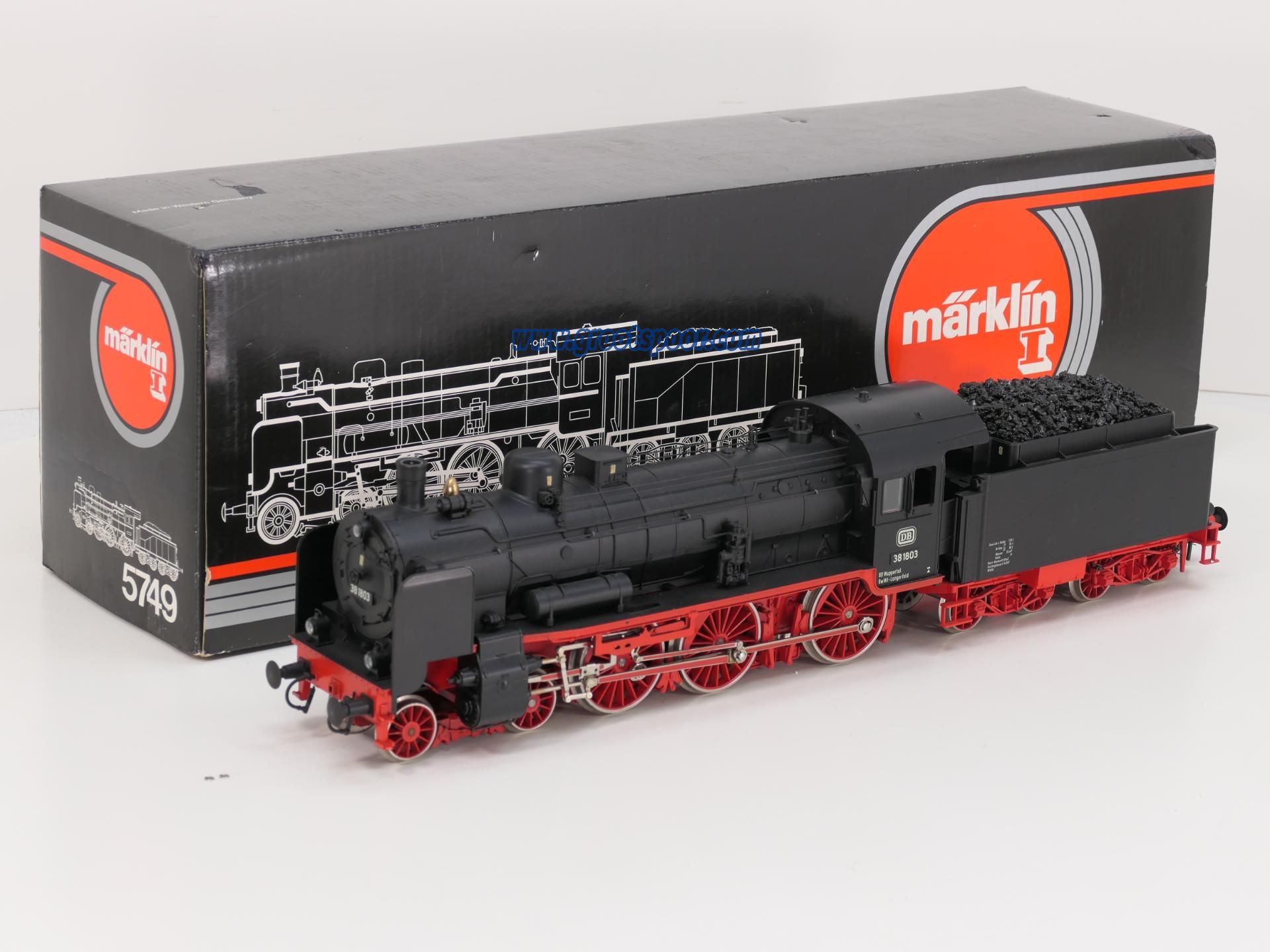 Märklin Spur 1 5749 DB 38 1803 Damplok BR38 | grootspoor.com