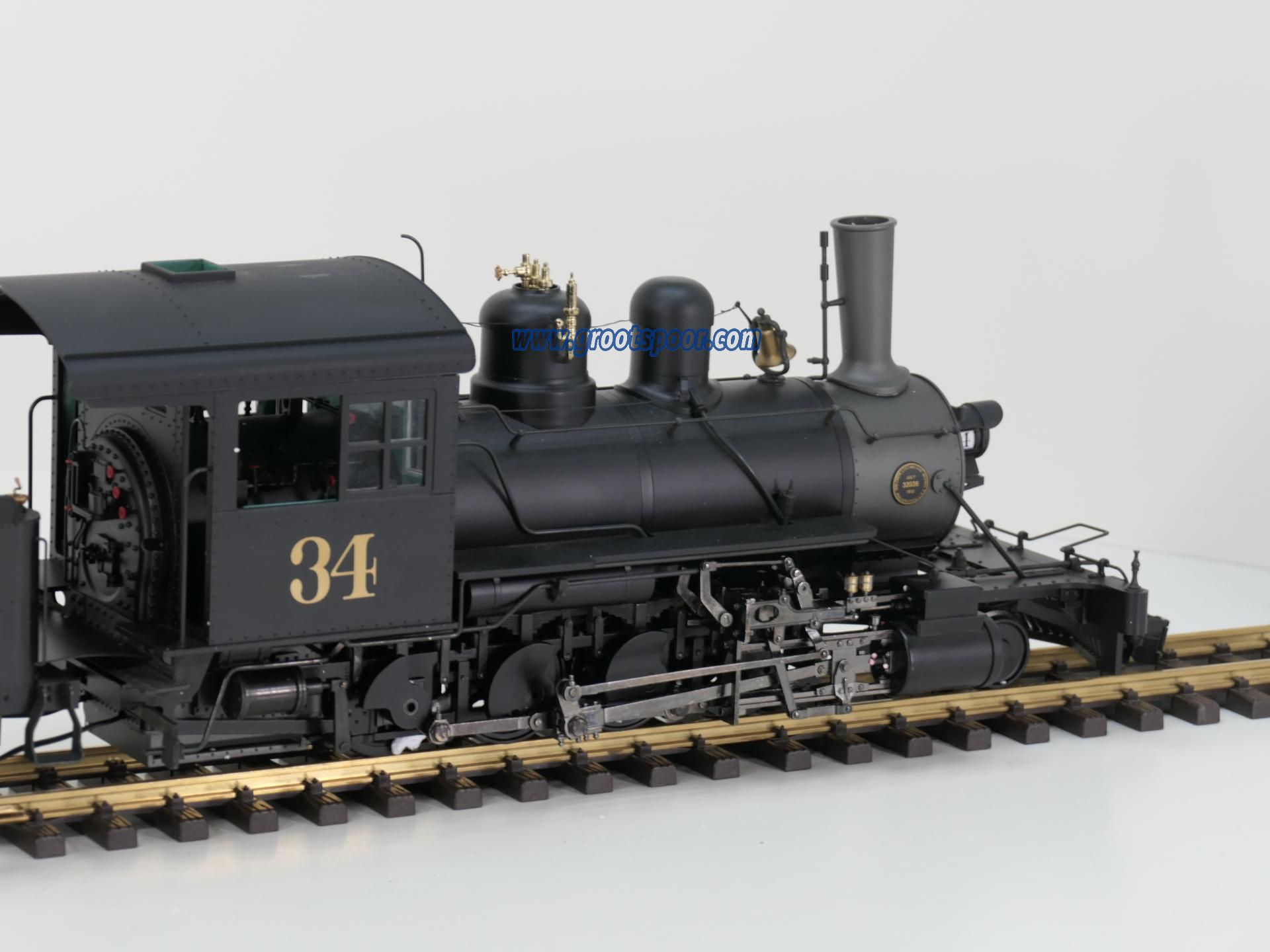 Bachmann 81297 Spectrum 1:20.3 Silverton & northern No.34 2-8-0