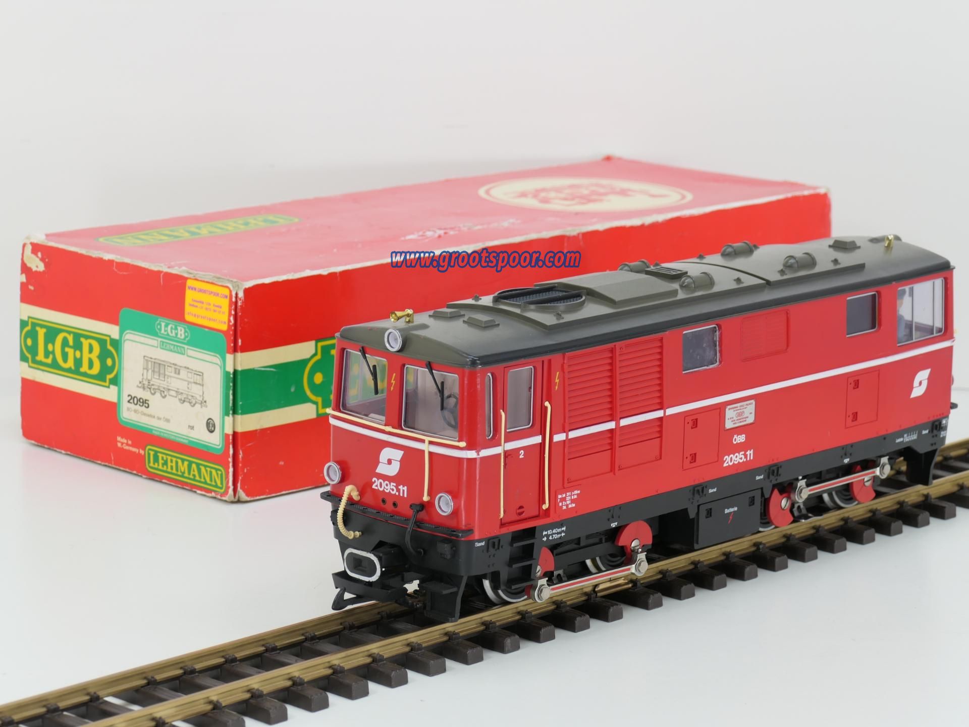 LGB 2095 N Drehgestel-Diesellok ÖBB Reihe 2095.11 | grootspoor.com