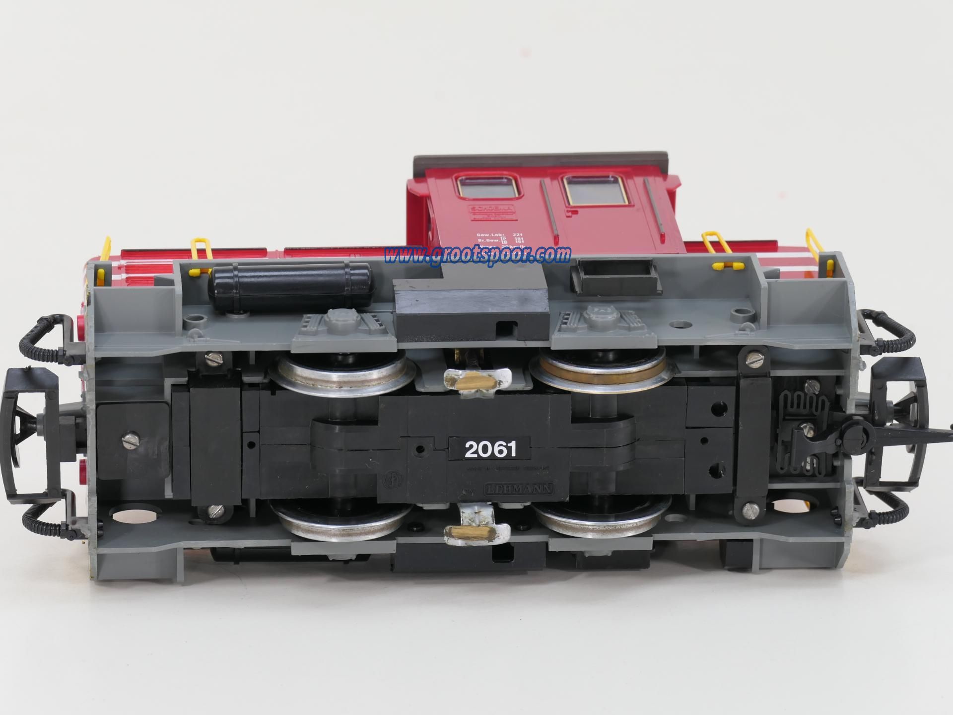 LGB 2061 B Furka-Oberalp schoema diesellok | grootspoor.com
