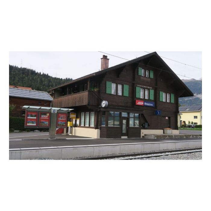 GSmm Bahnhof Rhäzüns RhB / Rhätische Bahn