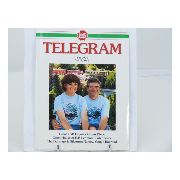LGB Telegram Fall 1994 vol 5 no 3