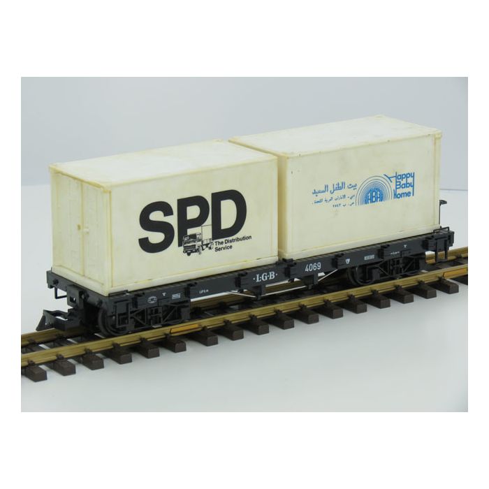 LGB 4069 SPD / HBH Containerwagen
