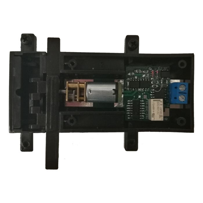Mxion 4109 MWB Nachrüstkit für LGB Weichengehäuse (Decoder + Getriebemotor + Zahnrad + Herzstückrelais)