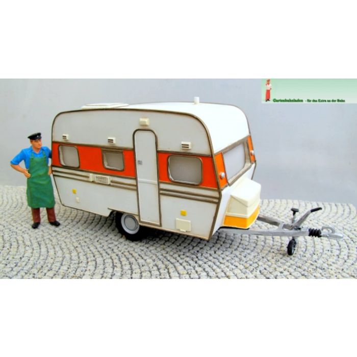Prehm-Miniaturen 550125 Wohnwagen Standmodell 