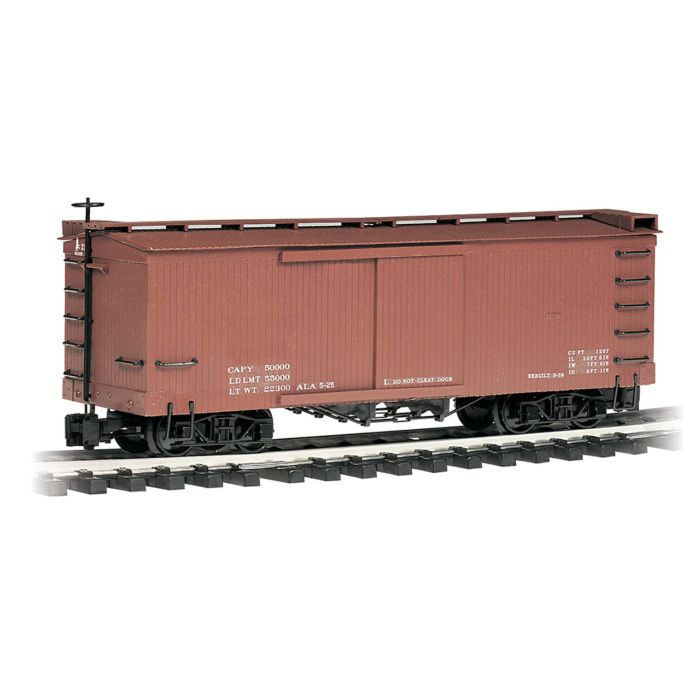 Bachmann 93302 Box Car - Mineral Red, Data Only
