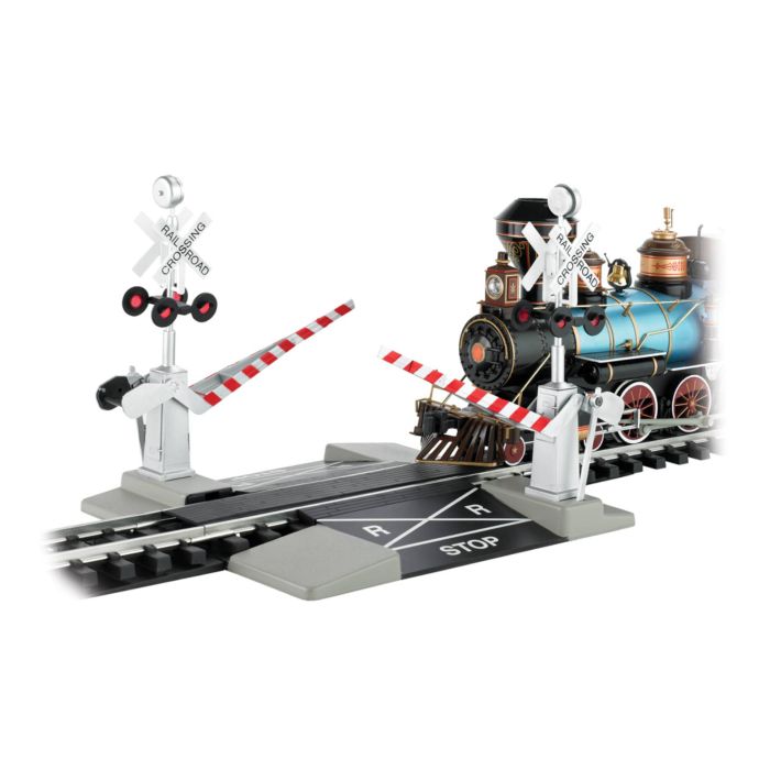 Bachmann 96214 OPERATING CROSSING GATE - STEEL TRACK (LARGE SCALE)