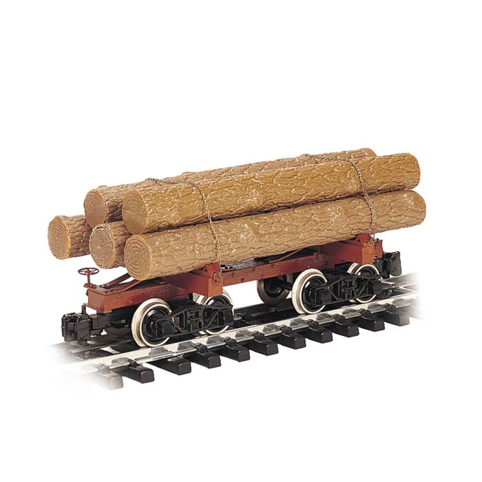 Bachmann 98490 Skeleton Log Car with Logs