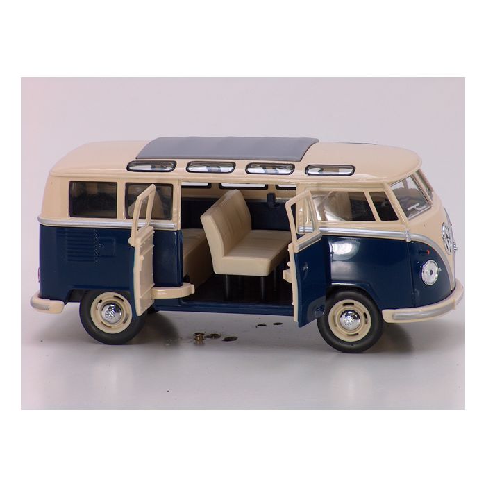 GSDCCkin 0007005b 1/24 Volkswagen Samba Bus blue