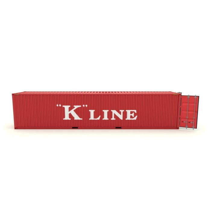 Schaal 1 Kiss 561 117 Container K LINE 40 ft