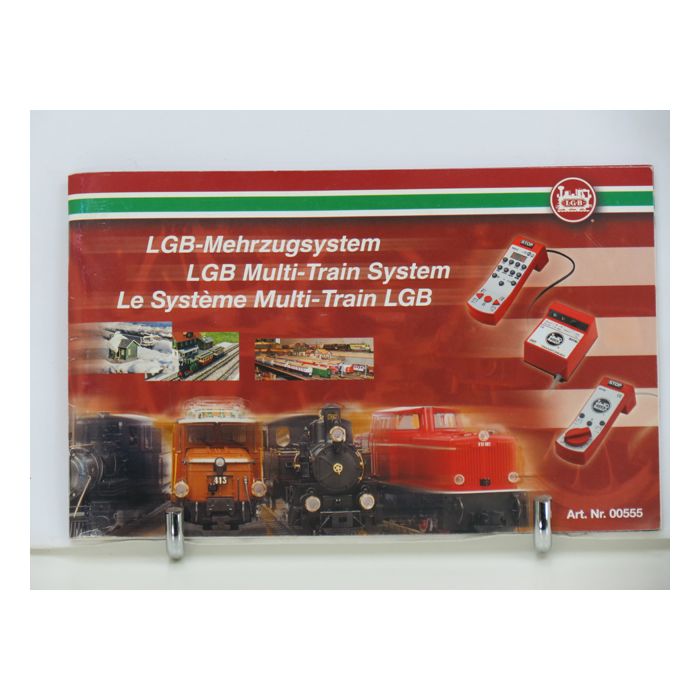 LGB bedienungsanleitung Mehrzugsystem 00555 