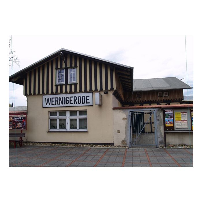 GSmm HSB Bahnhof Wernigerode Personalgebäude