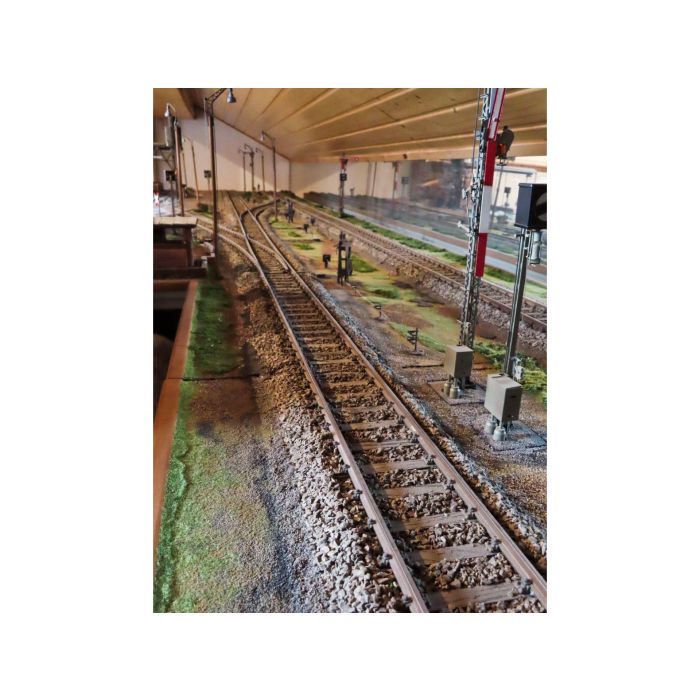 Spur II Bahnwerk Diorama Fa. BESIG fur u.a. MAGNUS