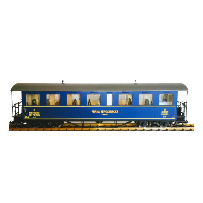 TRAINLINE45 3035992 Personenwagen B 4233 der Furka Bergstrecke, blau 