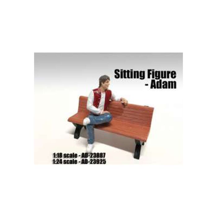 GSDCCad 00023925 Sitting Figure - Adam 1:24