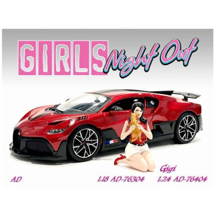 GSDCCad 00076404 1/24 Girls Night Out *Gigi* figure