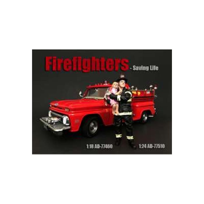 GSDCCad 00077510 1/24 Fire Fighter *Saving Life*