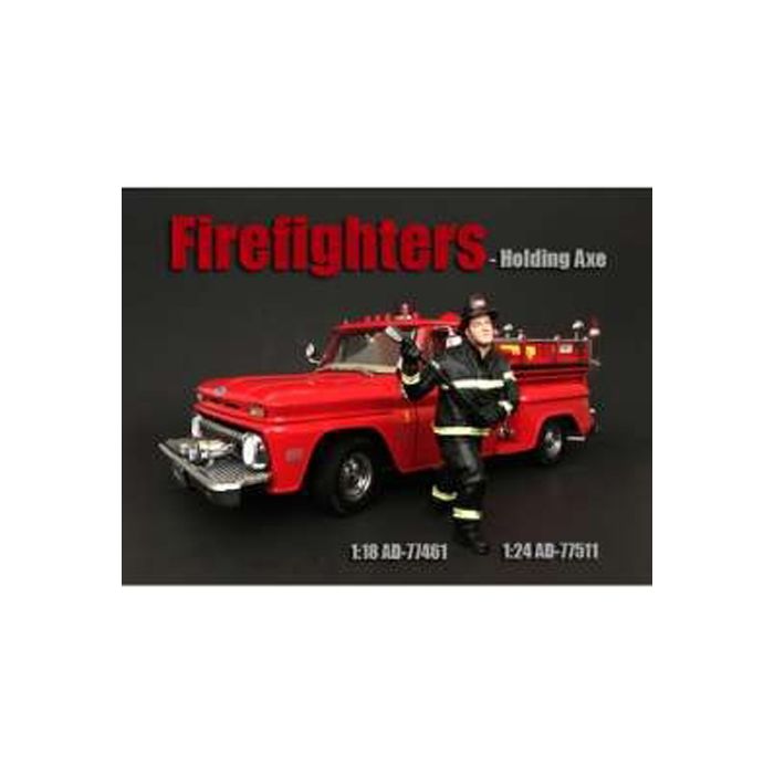 GSDCCad 00077511 1/24 Fire Fighter *Holding Axe*