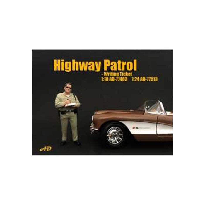 GSDCCad 00077513 1/24 Police Series Highway Patrol Figure I