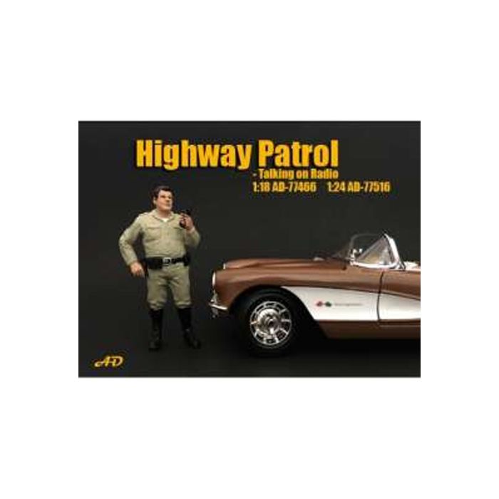 GSDCCad 00077516 1/24 Police Series Highway Patrol Figure IV
