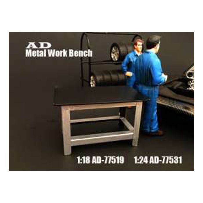 GSDCCad 00077531 Metal Work Bench
