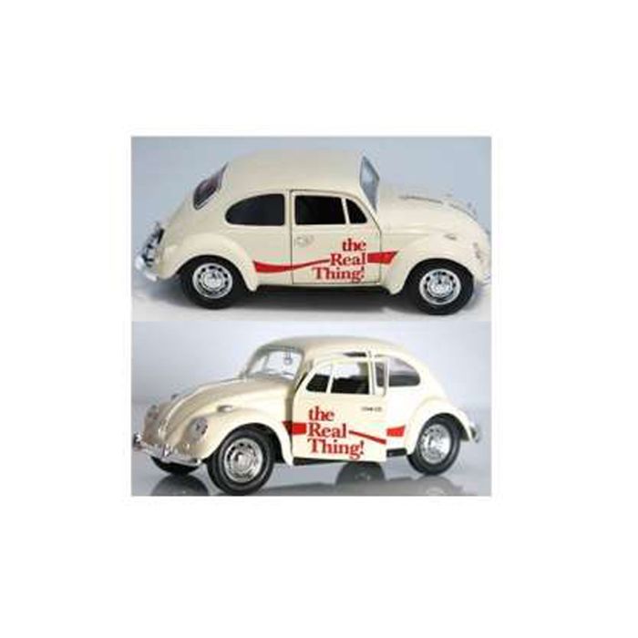 GSDCCmoc 000440047 Classic Volkswagen Beetle *Coca Cola the Real Thing*, cream