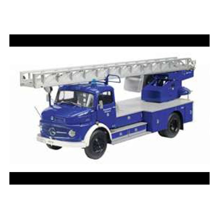 Schuko 00156 Mercedes Benz L322 *THW* with ladder, blue