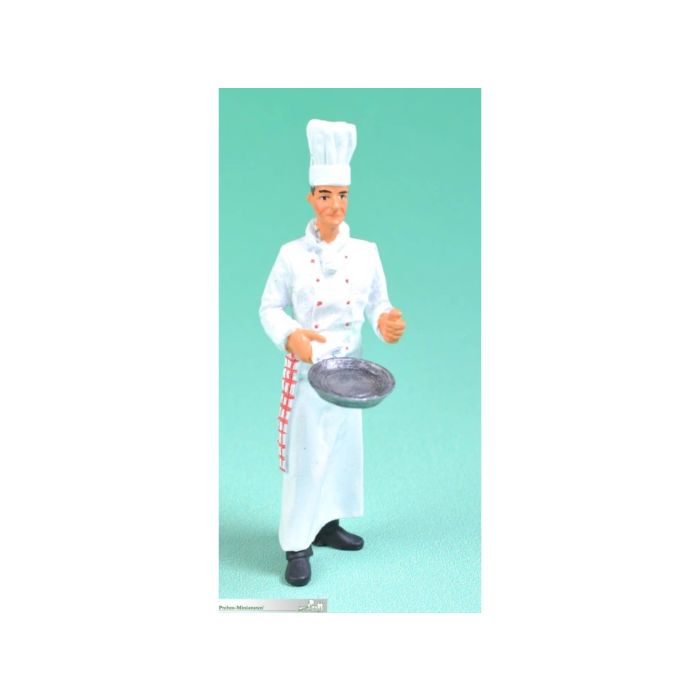 Prehm-miniaturen 500030 Koch mit Bratpfanne