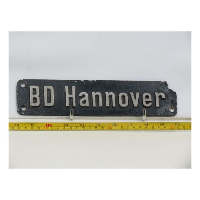 Lokschild BD Hannover
