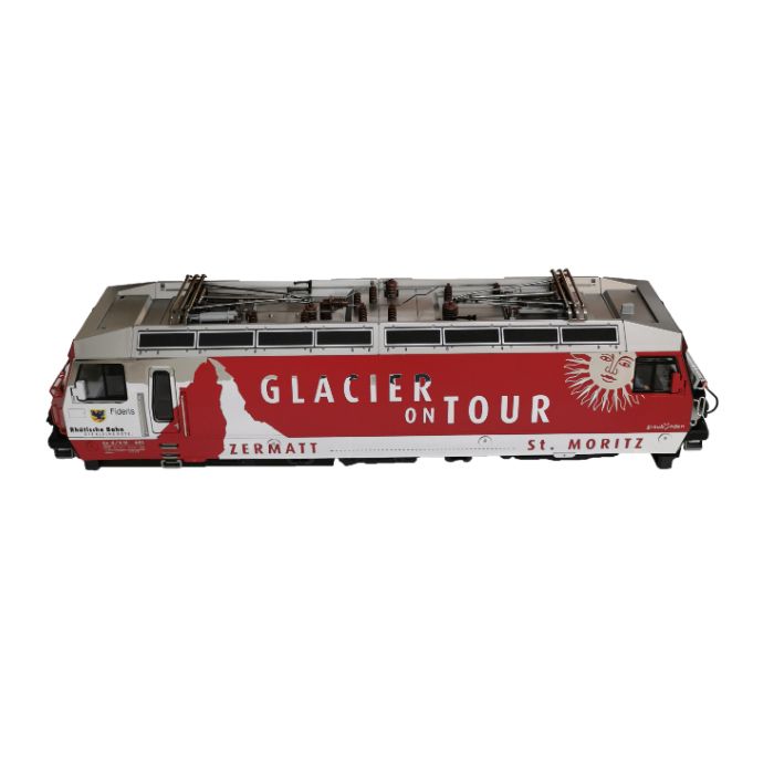RhB Lok nr 651, Glacier on Tour, Ge 4/4 III, Auf Basis einer LGB Lok