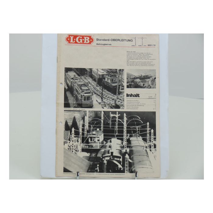 LGB Info blad #42 Standard-Oberleitungen