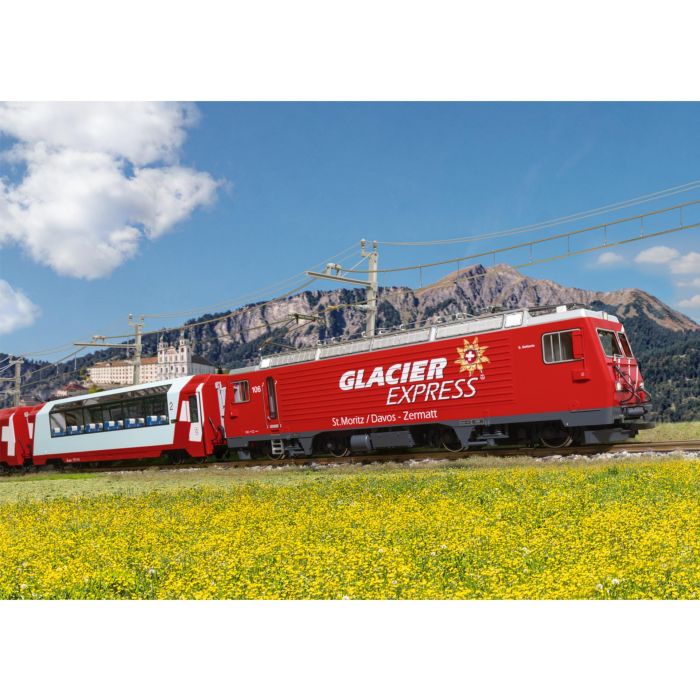 LGB 23101 Elektrolokomotive HGe 4/4 II Glacier Express