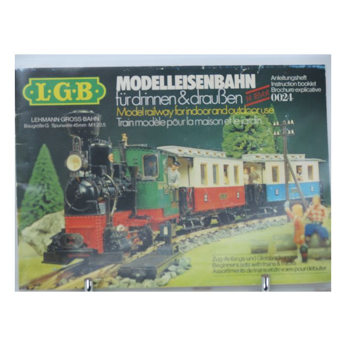 LGB 0024 Modelleisenbahn Anleitungsheft
