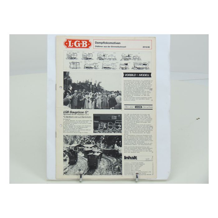 LGB Info blad #70 Damplokomotiven 2010/85