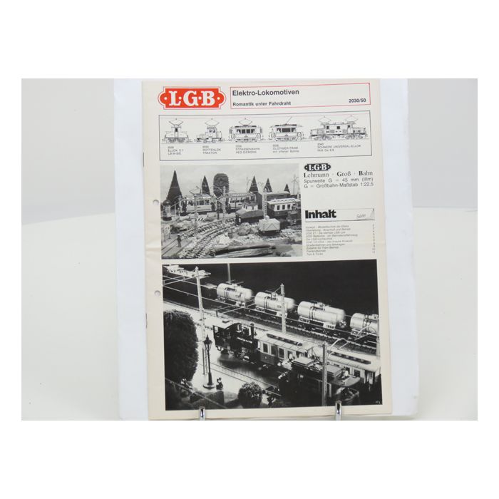 LGB Info blad #8 Elektro- lokomotiven 2030/50