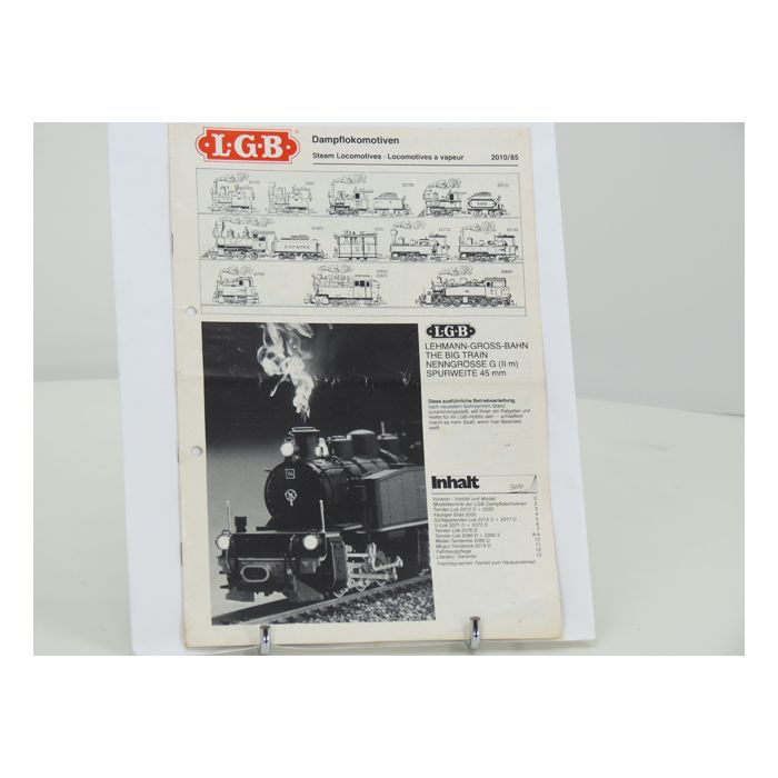 LGB Info blad #2 Damplokomotiven 2010/85