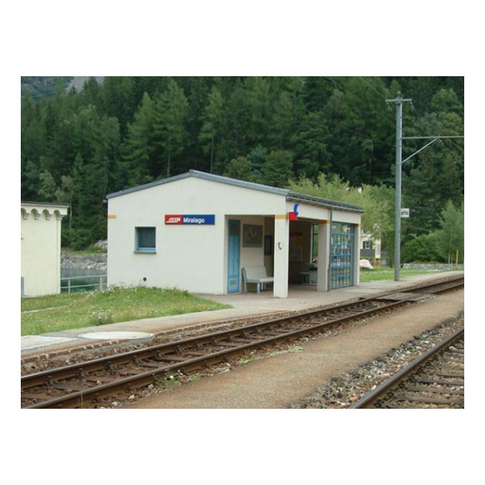 GSmm Bahnhof Miralago der RhB / Rhätische Bahn