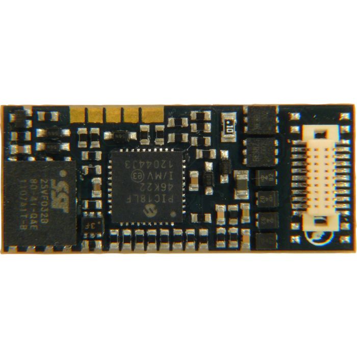 ZIMO MX658N18 Sounddecoder 0,8 A, 4 Funktionsausgänge, Next18 direkt