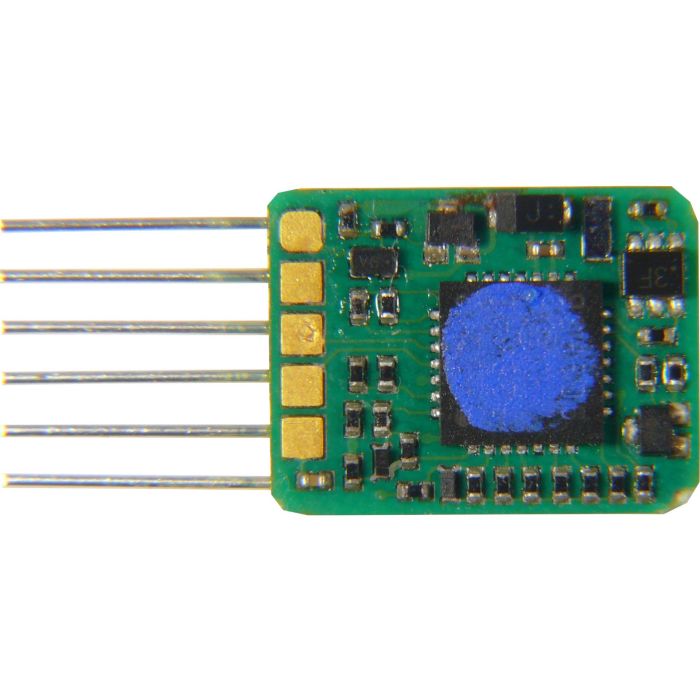 Zimo MX671N Funktionsdecoder, 10,5x8x2,2mm, 0,7 A, NEM 651 Direktstecker