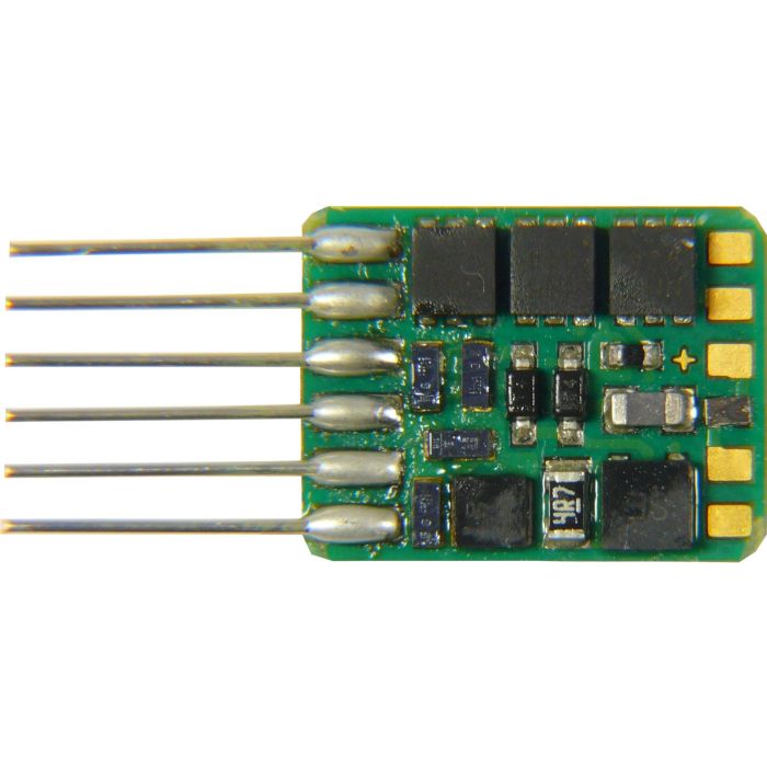 Zimo MX671N Funktionsdecoder, 10,5x8x2,2mm, 0,7 A, NEM 651 Direktstecker