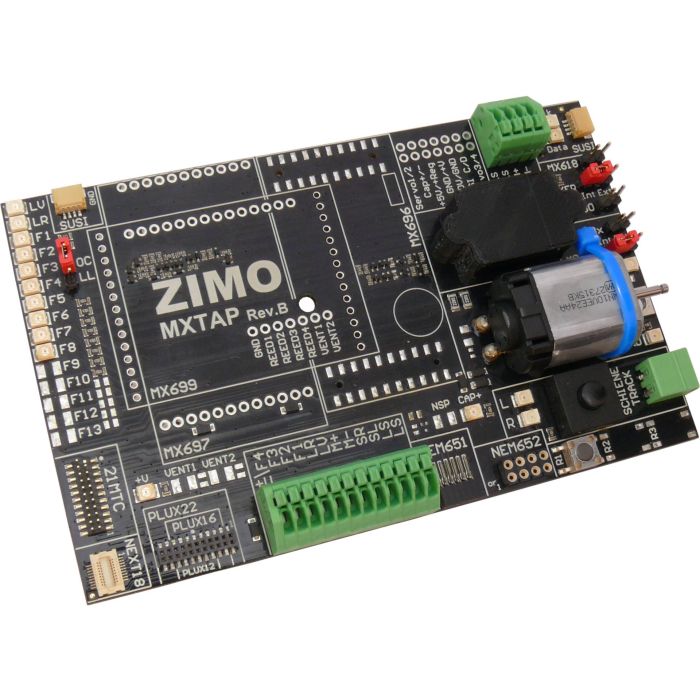 ZIMO MXTAPS - Decoderanschluss- und Testplatine