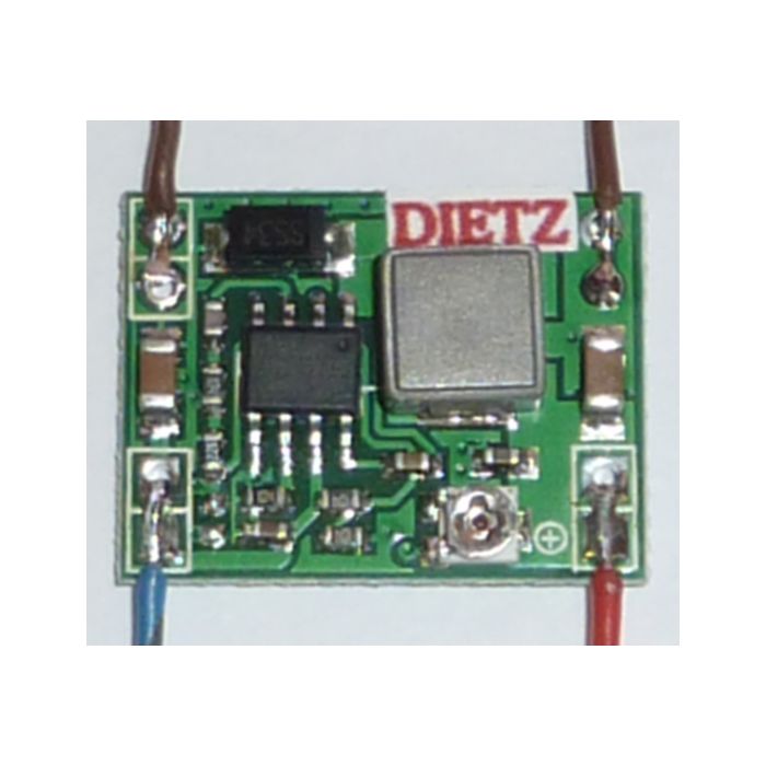 DIETZ D-NT-V1 Schaltnetzteil mit einstellbarer Ausgangsspannung 1 Ampere - Miniatur-Einbauplatine
