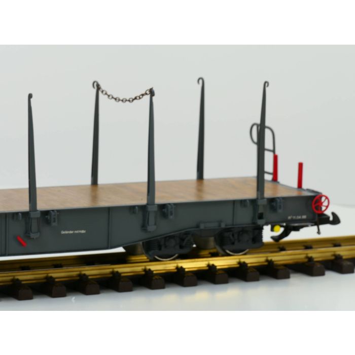 Scheba 1103.002.004 Vierachsiger Plattformwagen der RhB Rp-w 8278